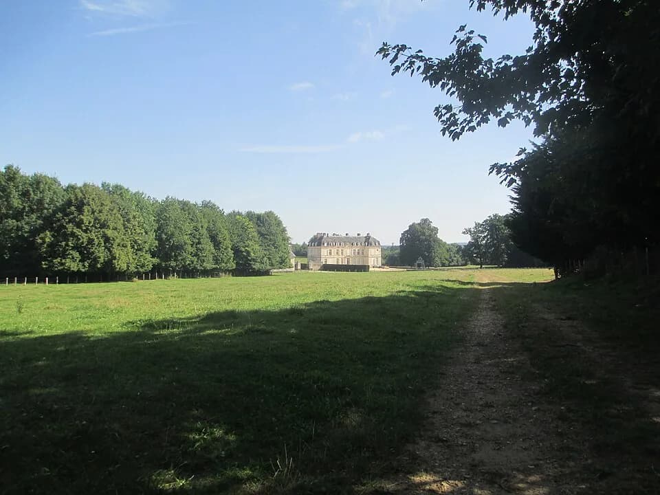 Claude Adrien Helvétius - Château de Voré, à Rémalard, dans l'Orne.