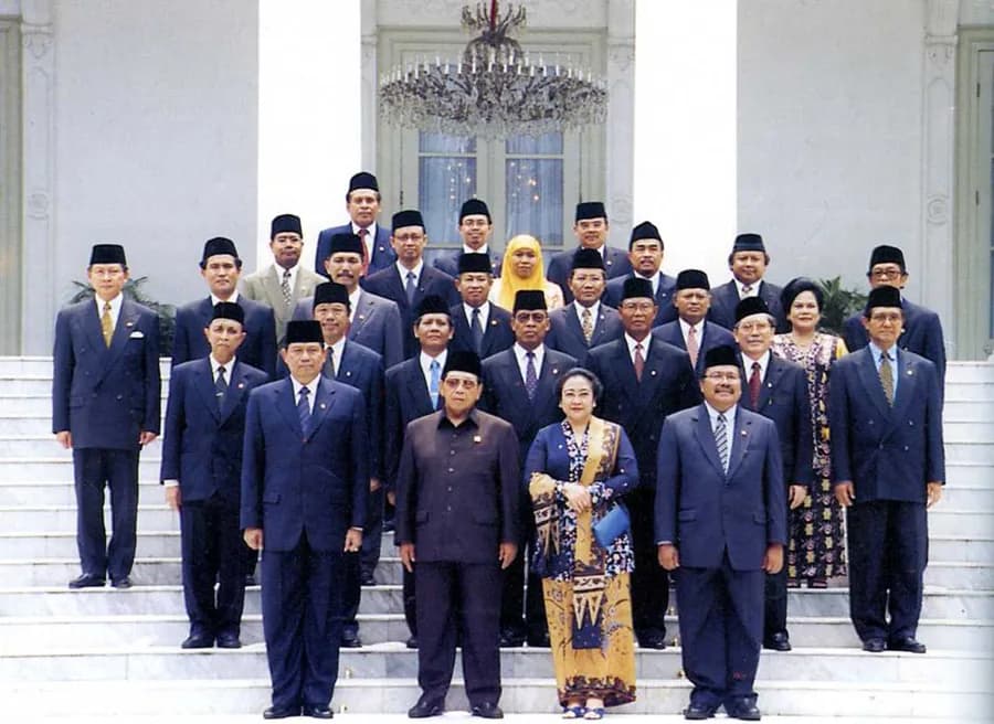 Abdurrahman Wahid - National Unity Cabinet reshuffle