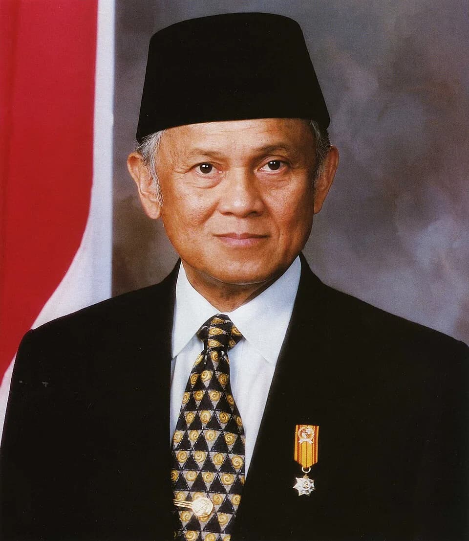 B. J. Habibie - Bacharuddin Jusuf Habibie, 7th Vice President of Indonesia