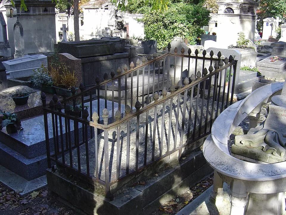 Charles Fourier - Tombe de Charles Fourier au cimetière de Montmartre.