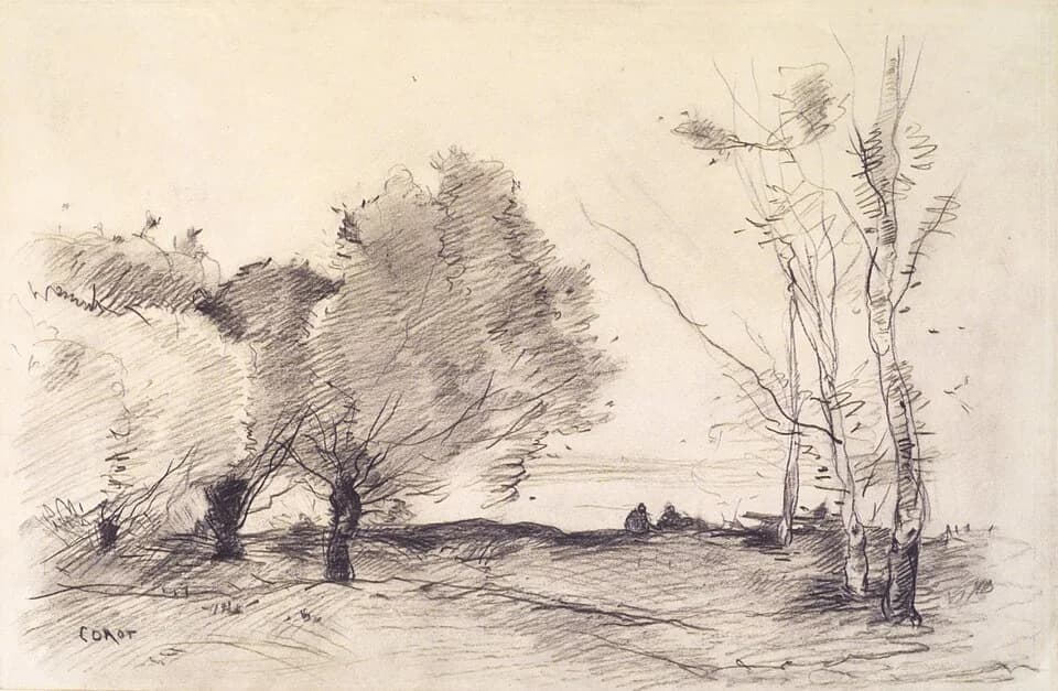 Jean-Baptiste Camille Corot - Brooklyn Museum - Willows and White Poplars (Saules et peupliers blancs) - Jean-Baptiste-Camille Corot.jpg