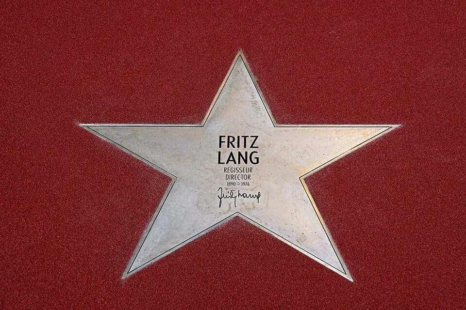 Fritz Lang - Star of Fritz Lang at the "Boulevard der Sterne" in Berlin