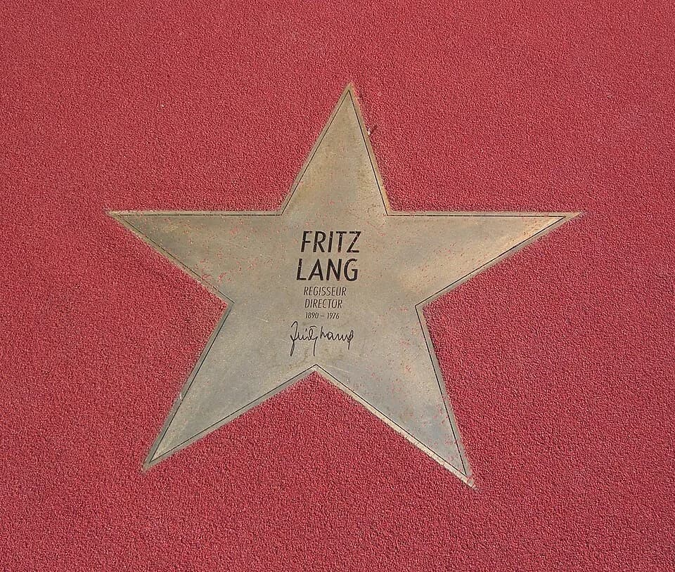 Fritz Lang - Star of Fritz Lang at Boulevard der Stars in Berlin.