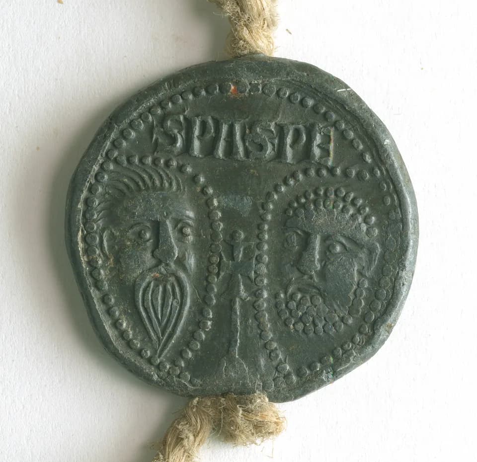 Clement VI - AGAD Bulla Klemensa VI, awers.png