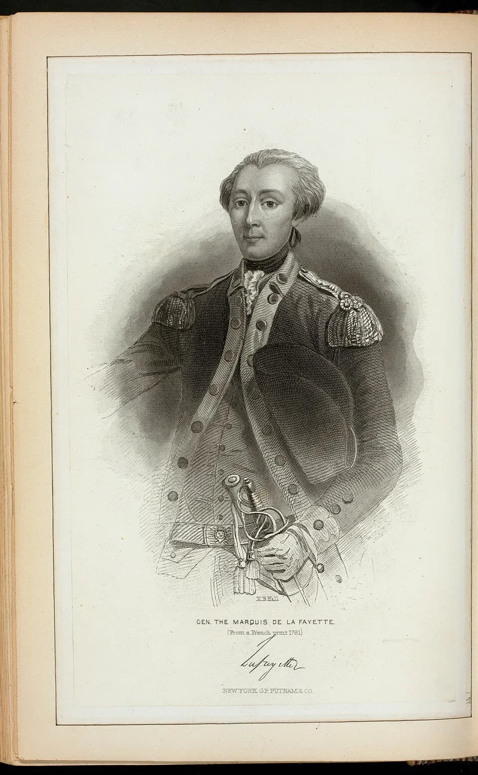 Gilbert du Motier, Marquis de Lafayette - * EM15187