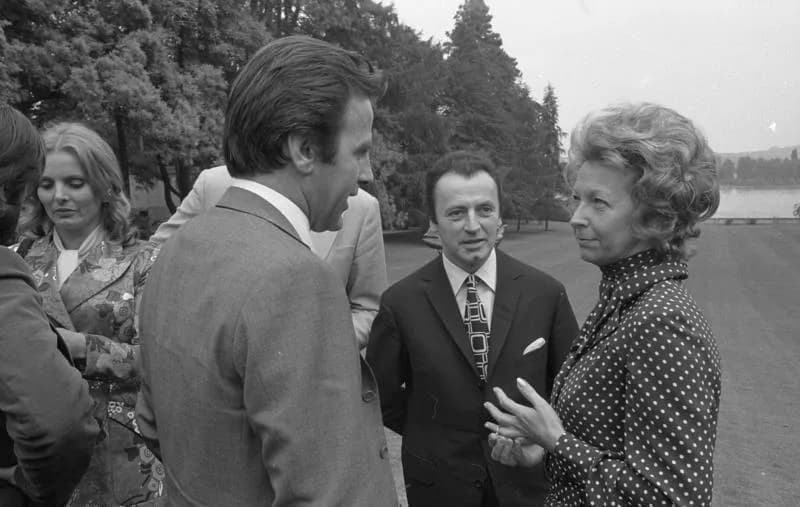 Maximilian Schell - For documentary purposes the German Federal Archive often retained the original image captions, which may be erroneous, biased, obsolete or politically extreme. Bundeskanzler Willy