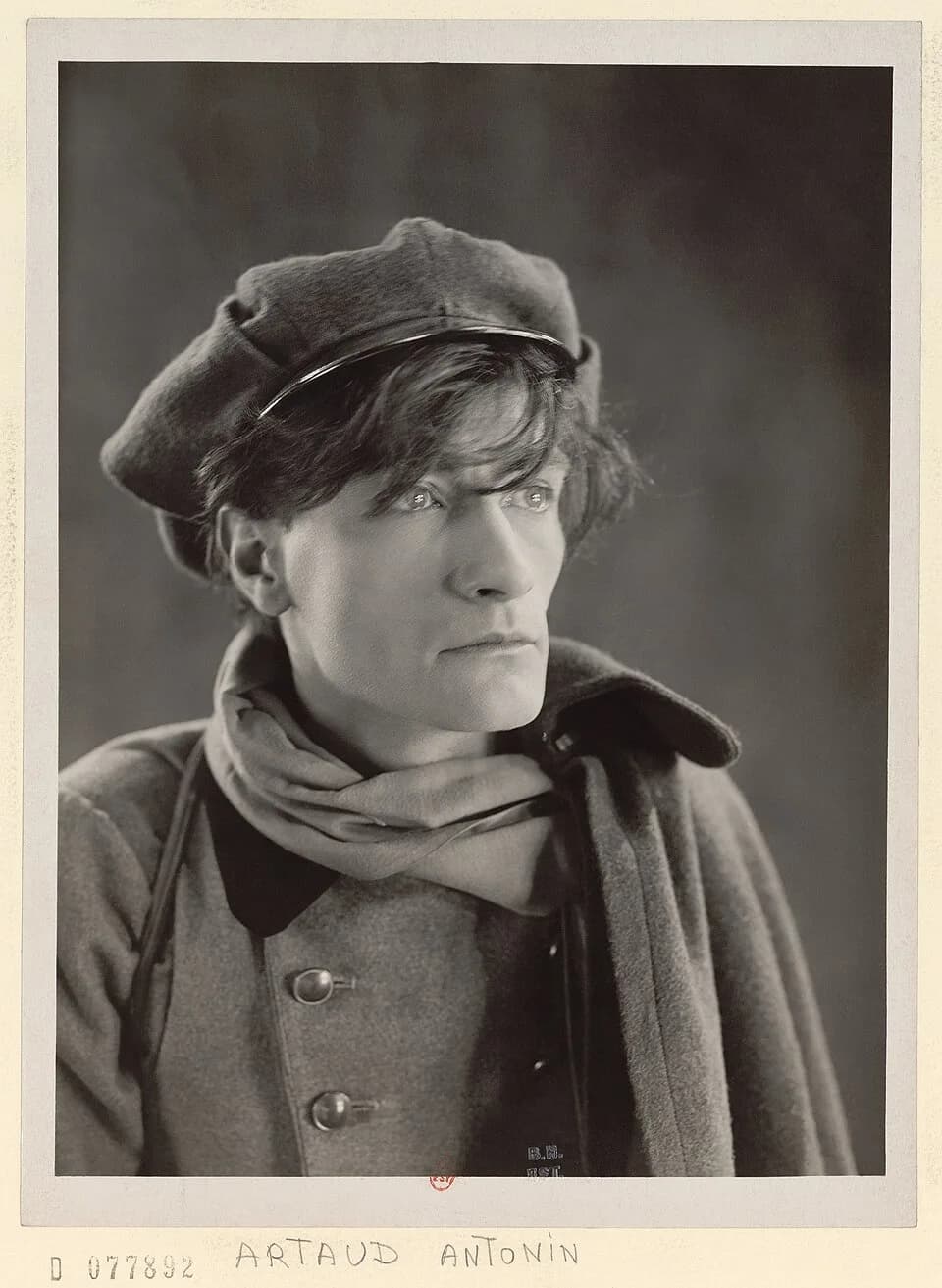 Antonin Artaud - Antonin Artaud (1896-1948), theatre director, poet, actor, and playwright. Restored uncropped print.