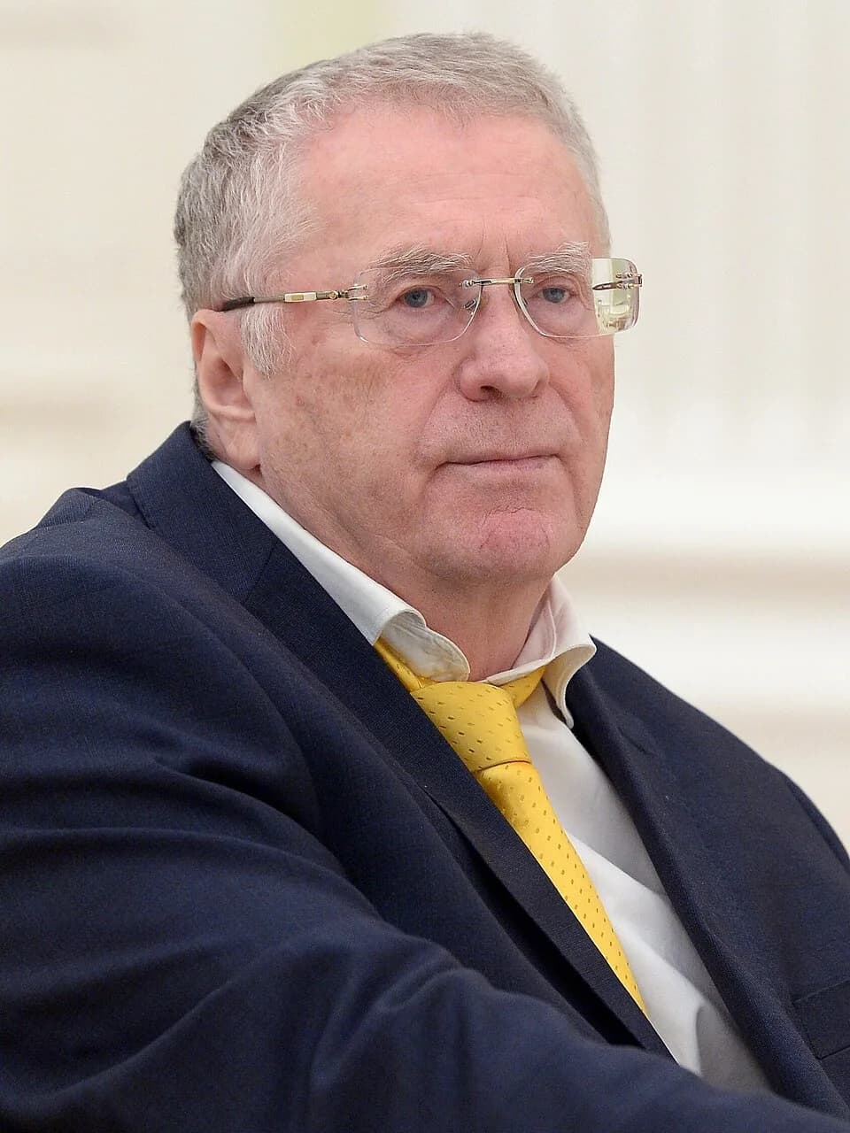 Vladimir Zhirinovsky - Кандидат от Либерально-демократической партии России Владимир Жириновский перед встречей с Владимиром Путиным.