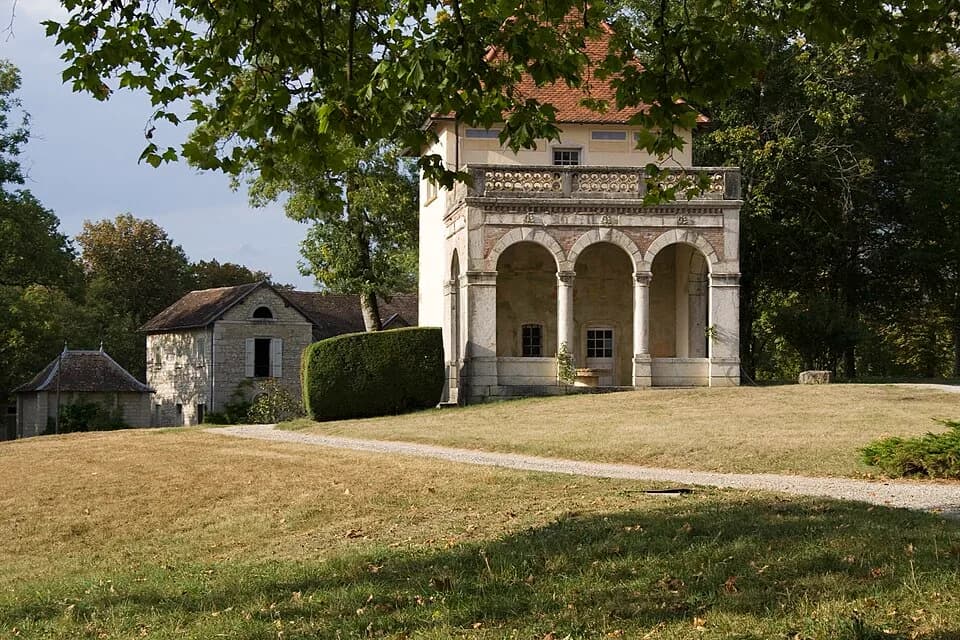 Paul Claudel - La propriété de Paul Claudel à Brangues près de Morestel (38510)