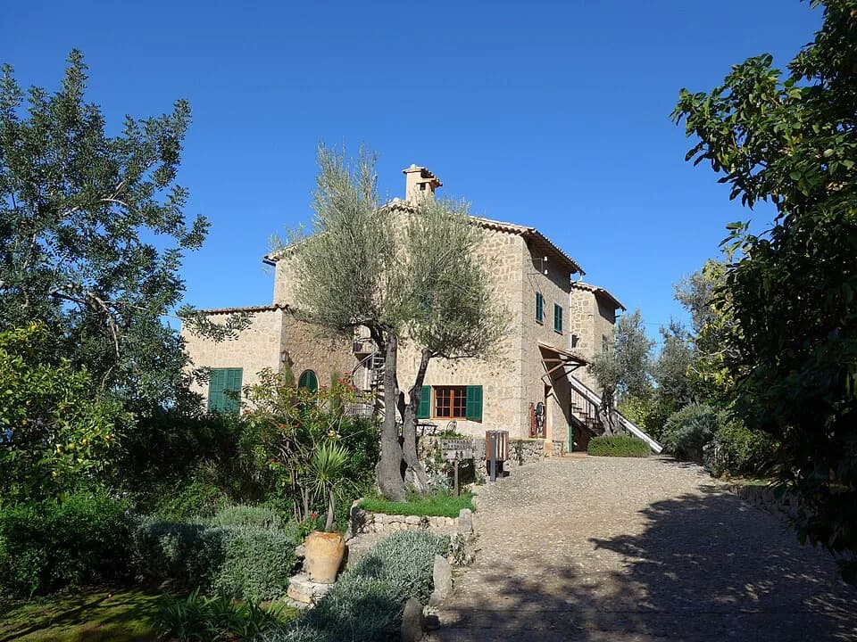 Robert Graves - Home of Robert Graves (1895-1985) in Deià (Majorca, Spain)