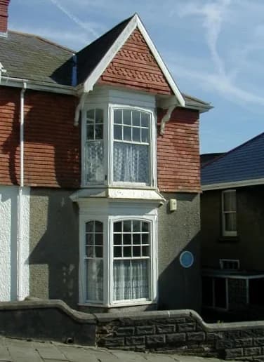 Dylan Thomas - Dylan Thomas' Birthplace. 5 Cwmdonckyn Drive, Swansea - Birthplace of poet Dylan Thomas"