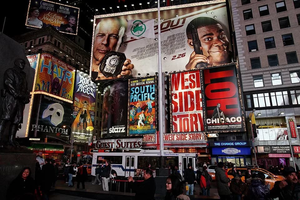 Angela Lansbury - Times Square