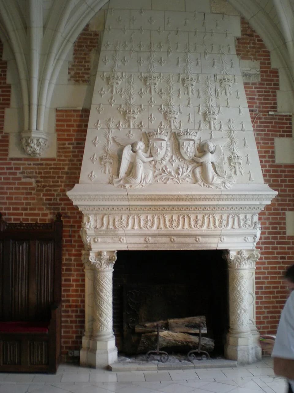 Charles VIII of France - intérieur du chateau d'Amboise