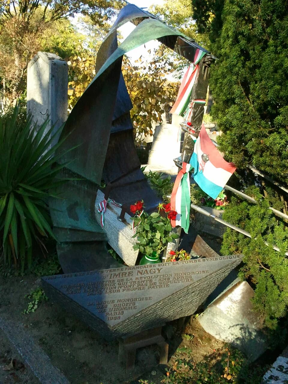 Imre Nagy - Cenotaph of Imre Nagy (Père-Lachaise, division 44)