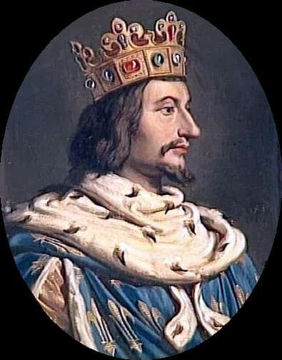 Charles V of France - This painting belongs to the Portraits of Kings of France, a series of portraits commissioned between 1837 and 1838 by Louis Philippe I and painted by various artists for the Mus