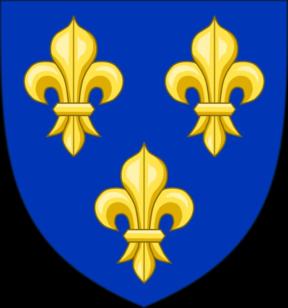 Charles V of France - Blason de France de 1376 à aujourd'hui.