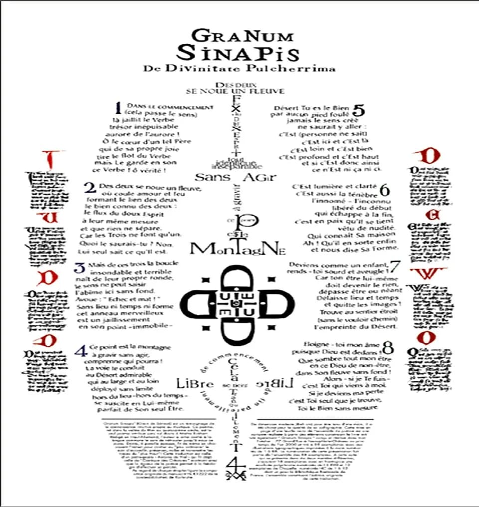 Meister Eckhart - Granum sinapis
Poeme de maitre Eckarrdt, par Antoine de Vial