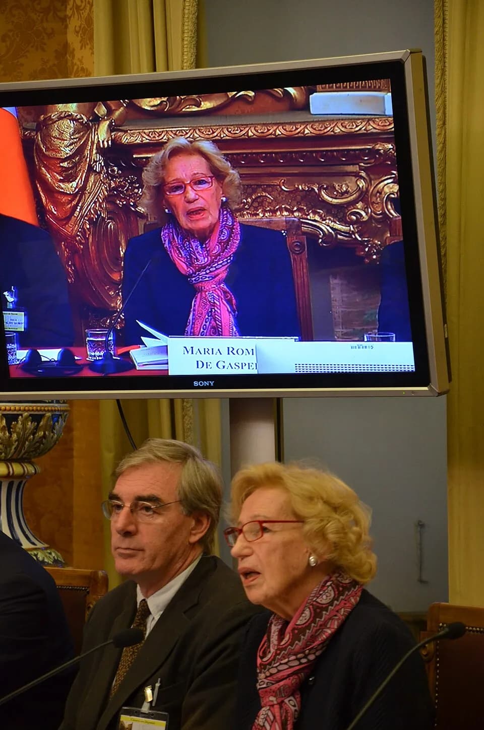 Alcide De Gasperi - Maria Romana de Gasperi, Honorary President of the De Gasperi Foundation