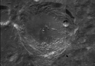 Kurt Alder - Clemntine image of Alder crater
