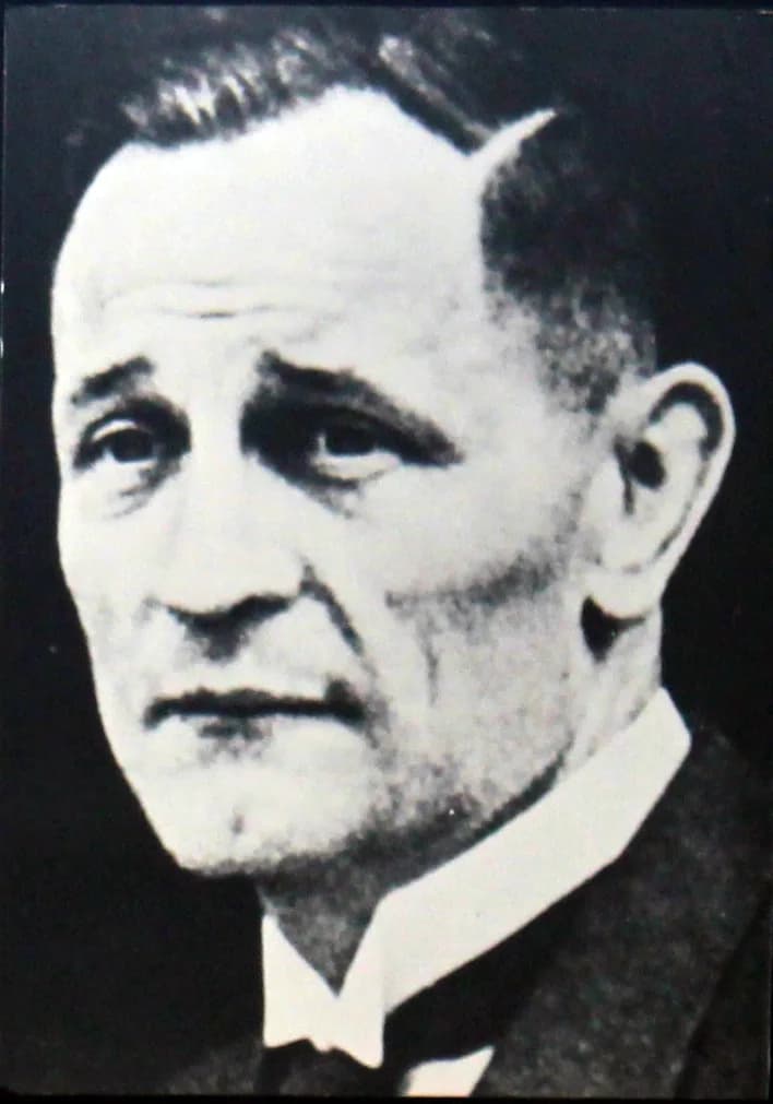 Martin Niemöller - Bild von Martin Niemöller im KZ Sachsenhausen