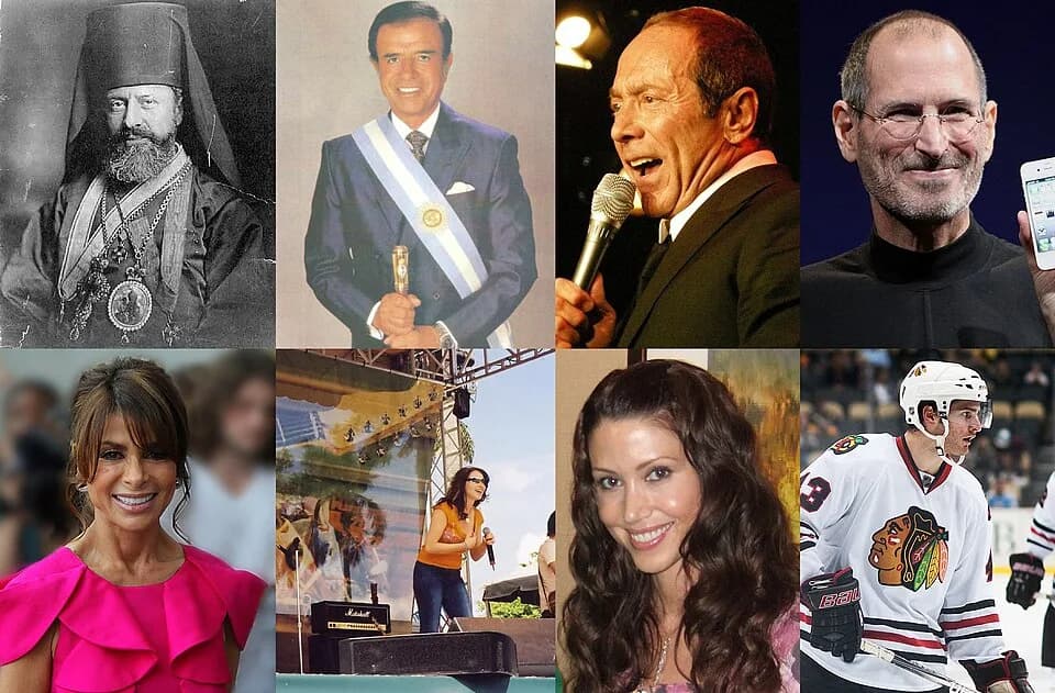 Carlos Menem - Syrian diaspora famous figures