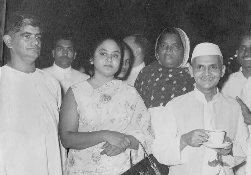 Lal Bahadur Shastri - Sh. Mani Ram Bagri with Sh. Lal Bahadur Shastri