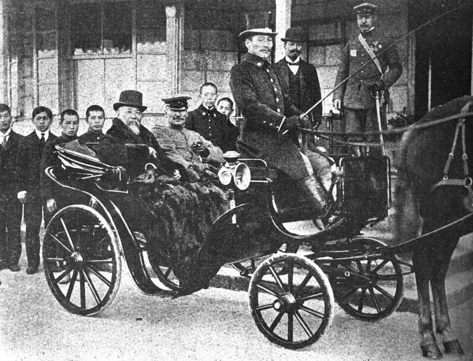 Itō Hirobumi - Japanese statesman Hirobumi Itō (伊藤博文) in Korea, 1905-1906.