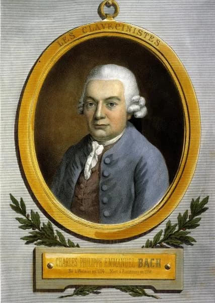 Carl Philipp Emanuel Bach - Depicted person: Carl Philipp Emanuel Bach