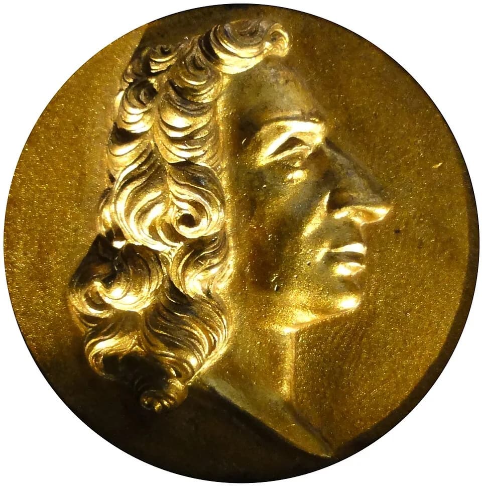 Johann Bernoulli - Relief des Johann Bernoulli (Medaillon)
