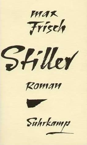Max Frisch - Book cover of Max Frisch "Stiller" 1954