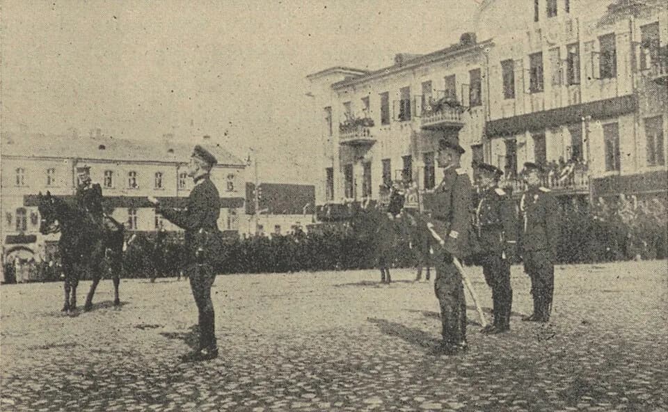 Tadeusz Kościuszko - Менск (Miensk), Высокі Рынак (Vysoki Rynak)