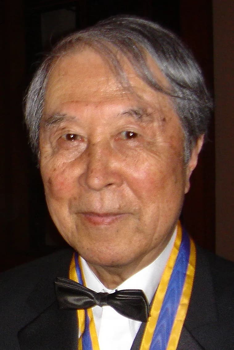 Yoichiro Nambu - Yoichiro Nambu (Nobel Prize in Physics, 2008) at a Franklin Institute ceremony in Philadelphia (2005) where he was awarded the Franklin Medal (which he is wearing here).