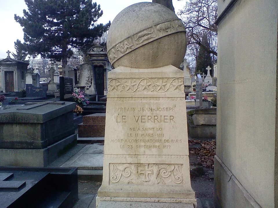 Urbain Le Verrier - Tomb of astronom Urbain Le Verrier, Cimetière du Montparnasse, Paris