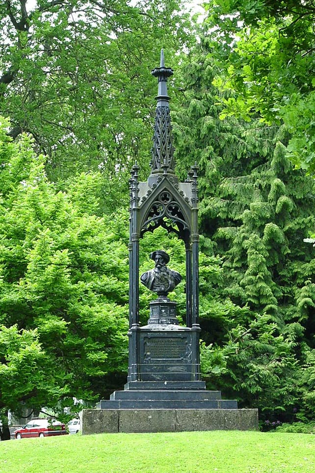 Gustav I of Sweden - Gustav Vasa Memorial in Kalmar (Schlosspark)