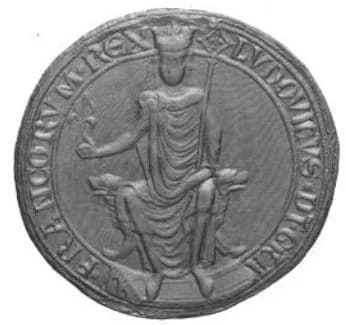 Louis VIII of France - Seal of Louis VII of France.