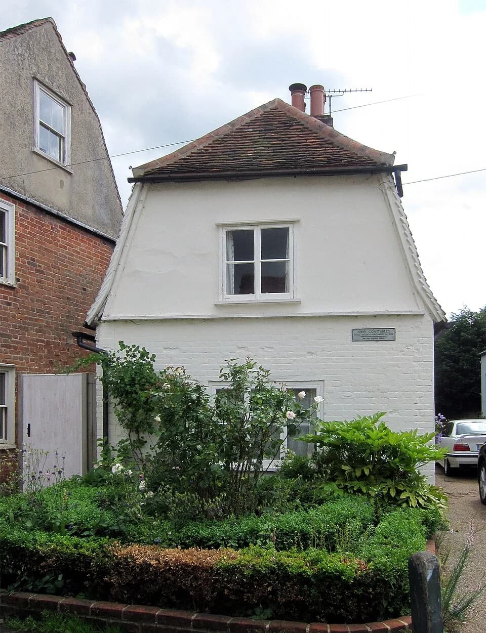 John Constable - L'atelier de Constable à East Bergholt.