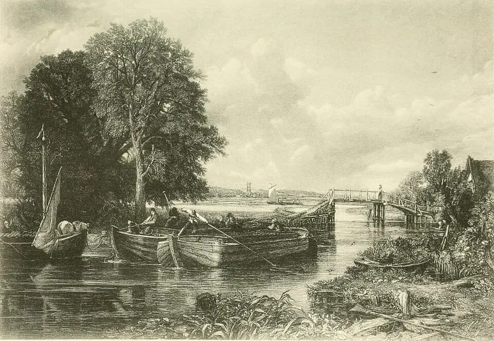 John Constable - Identifier: lifelettersofjoh00lesl (find matches)
Title: Life and letters of John Constable, R. A
Year: 1896 (1890s)
Authors:  Leslie, Charles Robert, 1794-1859
Subjects:  Contable, J