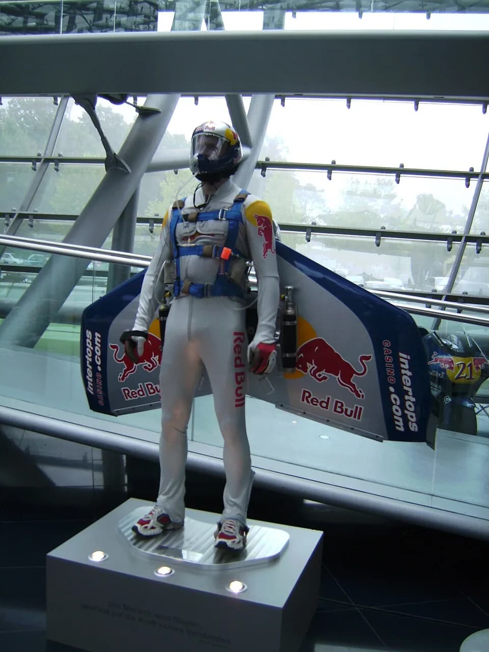 Felix Baumgartner - The suit used by Felix Baumgartner for crossing the English Channel