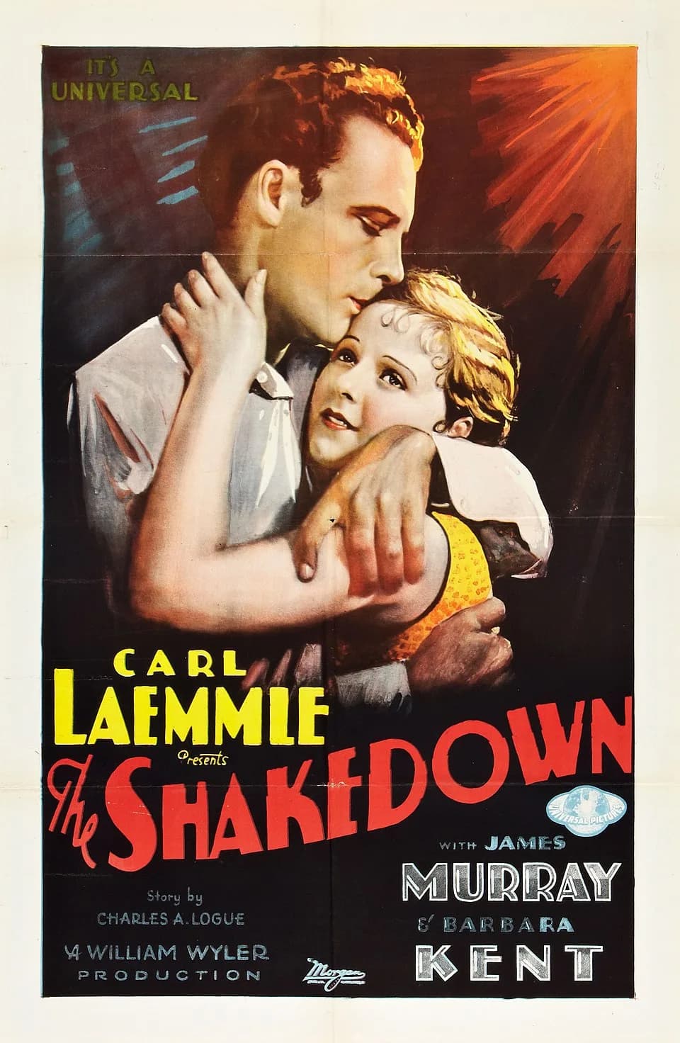 William Wyler - Poster for the 1929 film, The Shakedown