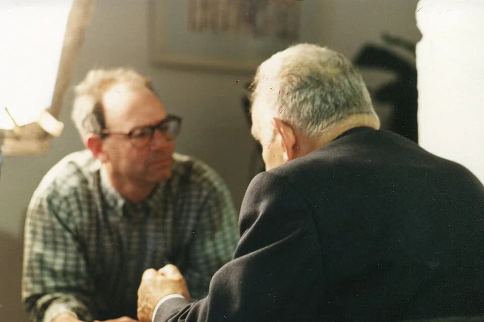 Isaac Shamir - Ahron Bregman and Yitzhak Shamir