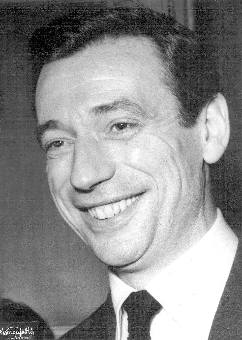 Yves Montand - Stevan Kragujević: Iv Montan u Beogradu, 1957. godine (po odobrenju kćerke Tanje Kragujević)