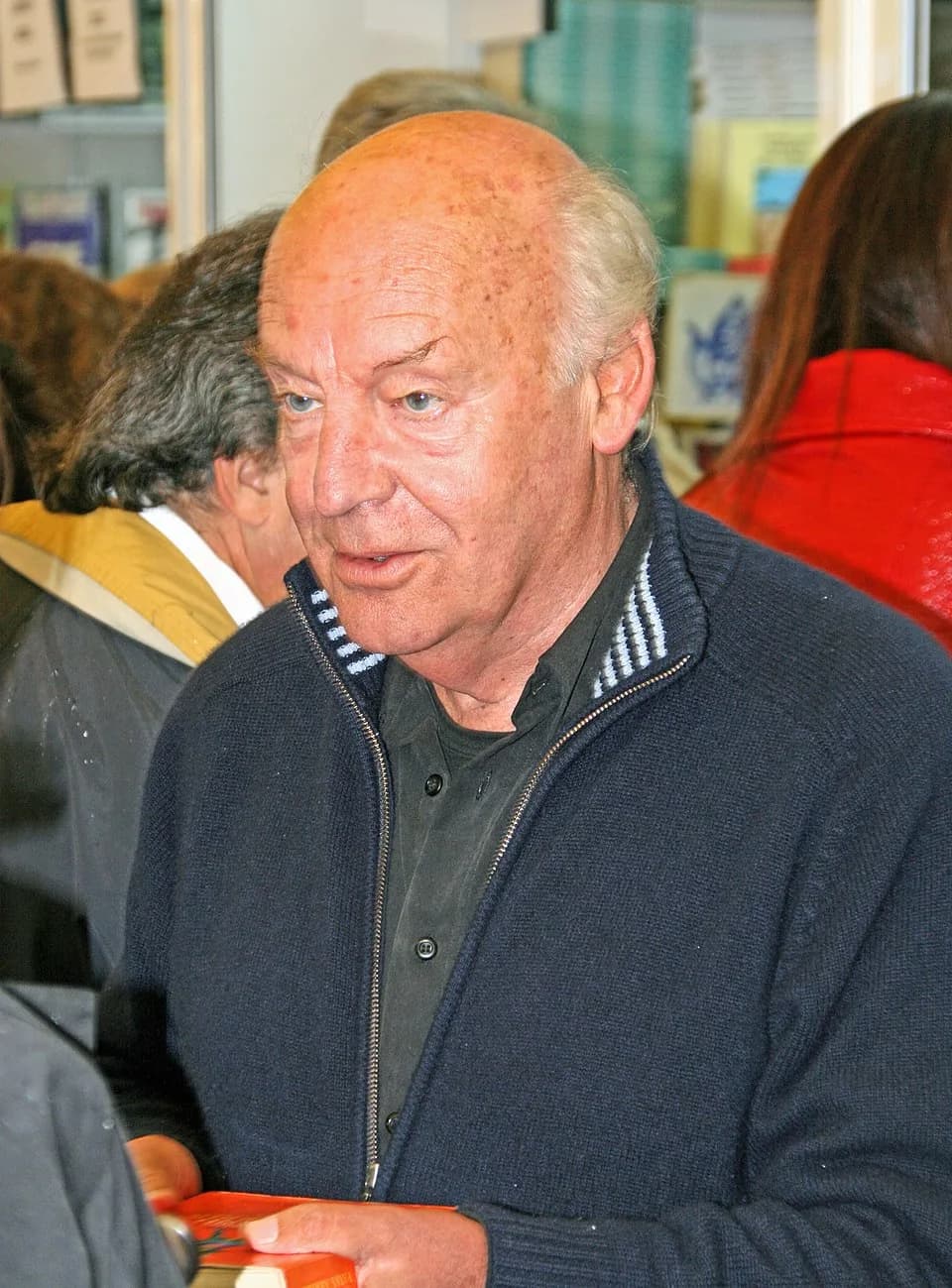 Eduardo Galeano - Eduardo Galeano en la Feria del Libro de Madrid, 31 de mayo de 2008