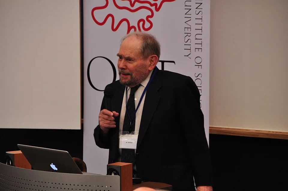 Sydney Brenner - Sydney Brenner at a 2011 symposium at the Okinawa Institute of Science and Technology