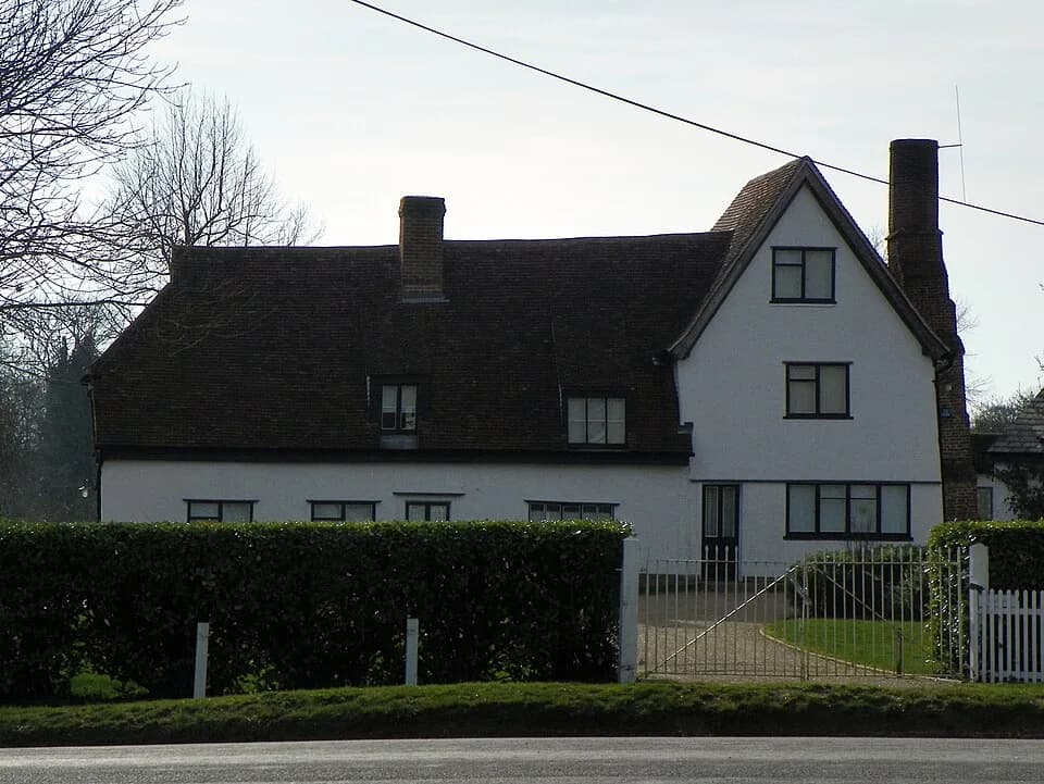 Henry Moore - Hoglands, Perry Green, Much Hadham, Hertfordshire, England. Henry Moore's house, now the headquarters of the Henry Moore Foundation.