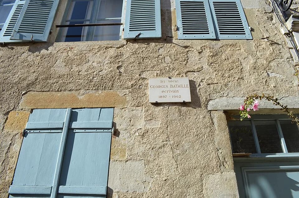 Georges Bataille - Maison de Georges Bataille (Vézelay) - façade.