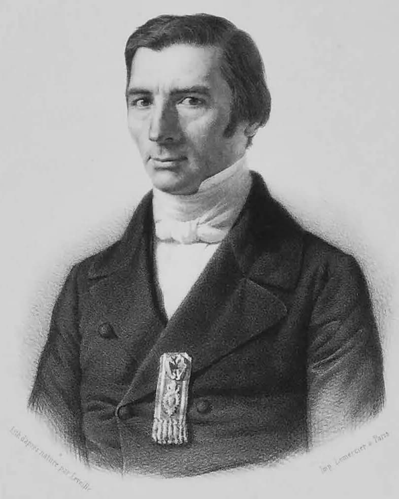 Frédéric Bastiat - Lithograph of Frédéric Bastiat (1801-1850)