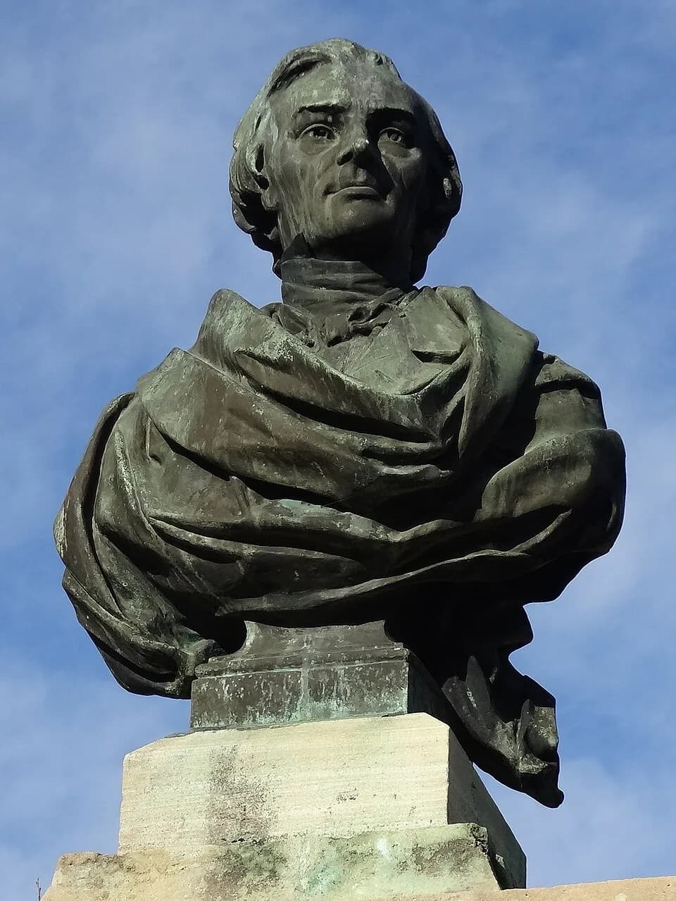 Frédéric Bastiat - Bust of Frédéric Bastiat (in Mugron, France)