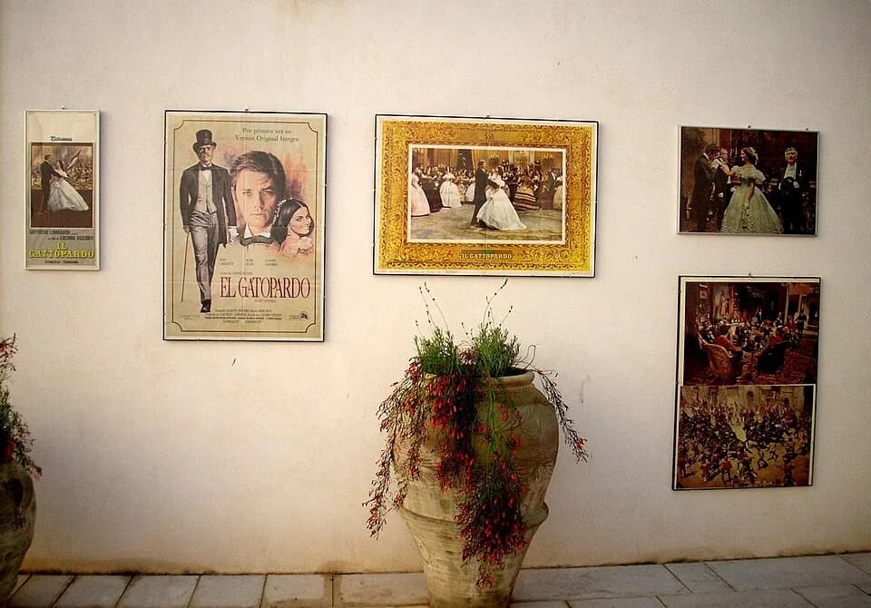 Luchino Visconti - Il Gattopardo : Rassegna cinematografica alla Badia Grande di Sciacca in Sicilia – Italia.