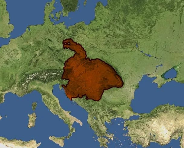 Matthias Corvinus - Kingdom of Hungary in 1480, after the conquests of Matthias Corvinus
