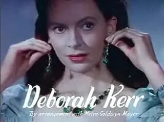Deborah Kerr - Cropped screenshot of Deborah Kerr from the trailer for the film Black Narcissus